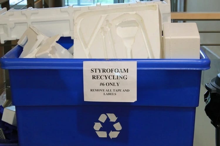 recycle styrofoam